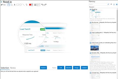 flood.io - Flamory bookmarks and screenshots