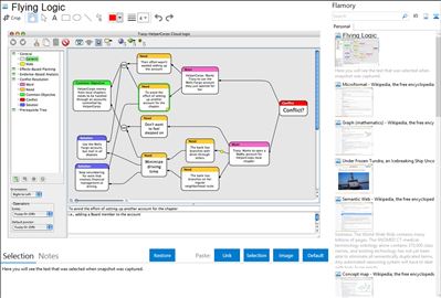 Flying Logic - Flamory bookmarks and screenshots