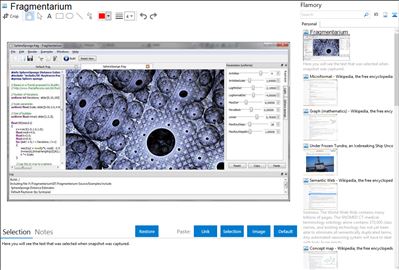 Fragmentarium - Flamory bookmarks and screenshots