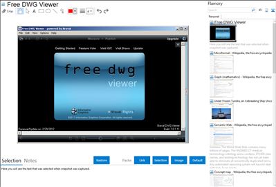 Free DWG Viewer - Flamory bookmarks and screenshots