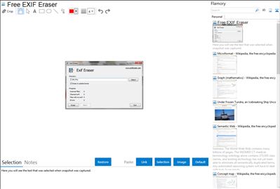 Free EXIF Eraser - Flamory bookmarks and screenshots