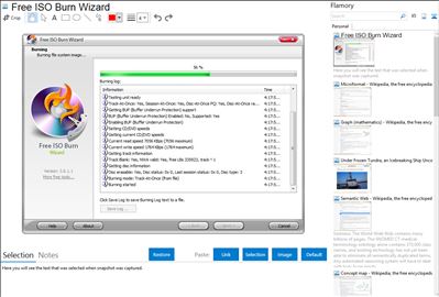 Free ISO Burn Wizard - Flamory bookmarks and screenshots