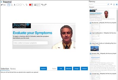 freemd - Flamory bookmarks and screenshots
