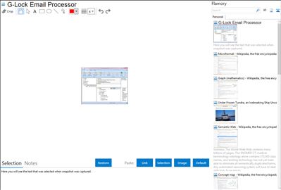 G-Lock Email Processor - Flamory bookmarks and screenshots