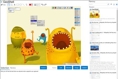 GeoShell - Flamory bookmarks and screenshots