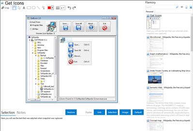 Get Icons - Flamory bookmarks and screenshots