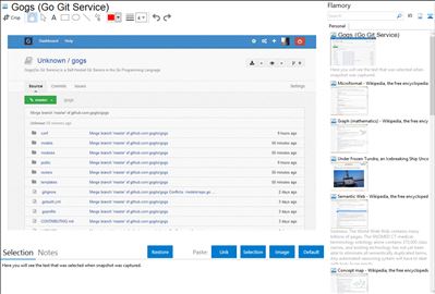 Gogs (Go Git Service) - Flamory bookmarks and screenshots