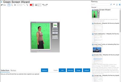 Green Screen Wizard - Flamory bookmarks and screenshots