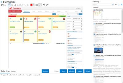 Herogami - Flamory bookmarks and screenshots