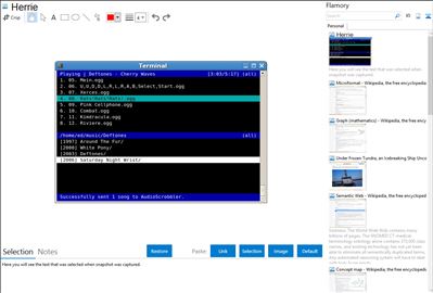 Herrie - Flamory bookmarks and screenshots