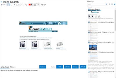 Icons-Search - Flamory bookmarks and screenshots