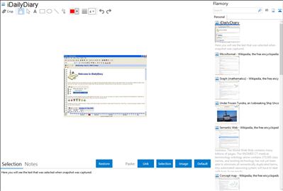 iDailyDiary - Flamory bookmarks and screenshots