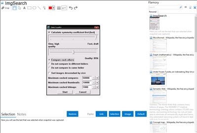 ImgSearch - Flamory bookmarks and screenshots