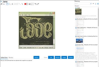 Jane - Flamory bookmarks and screenshots