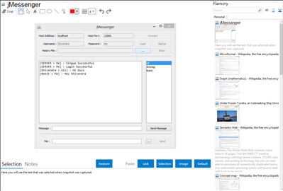 jMessenger - Flamory bookmarks and screenshots