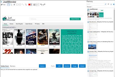 JustMoviez - Flamory bookmarks and screenshots