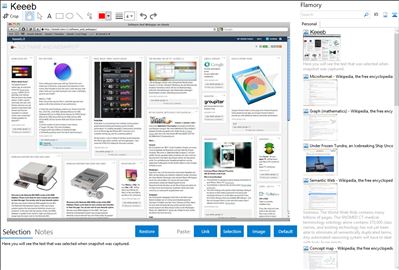 Keeeb - Flamory bookmarks and screenshots