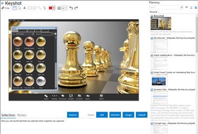 Keyshot - Flamory bookmarks and screenshots