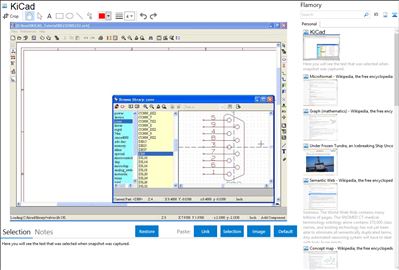 KiCad - Flamory bookmarks and screenshots