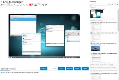 LAN Messenger - Flamory bookmarks and screenshots