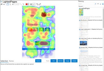 LightedPages - Flamory bookmarks and screenshots