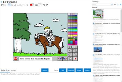 Lil' Picasso - Flamory bookmarks and screenshots