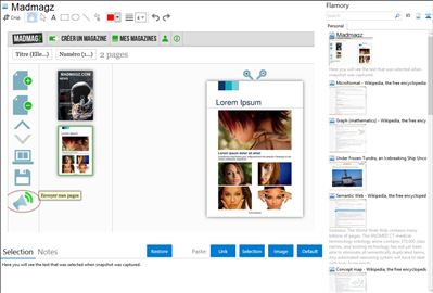 Madmagz - Flamory bookmarks and screenshots