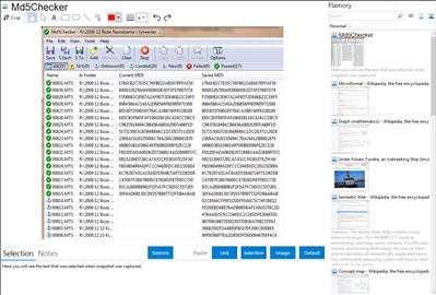 Md5Checker - Flamory bookmarks and screenshots