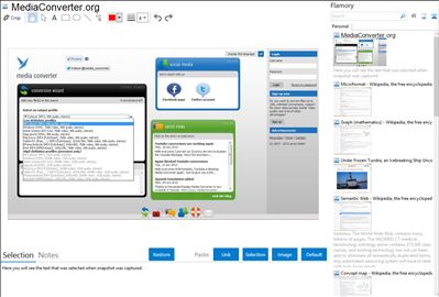 MediaConverter.org - Flamory bookmarks and screenshots