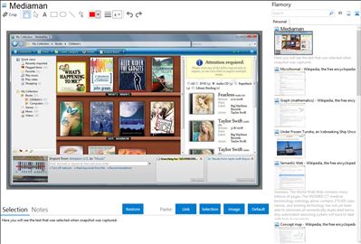 Mediaman - Flamory bookmarks and screenshots