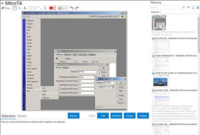 MikroTik - Flamory bookmarks and screenshots