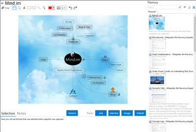Mind.im - Flamory bookmarks and screenshots