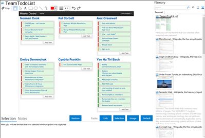 TeamTodoList - Flamory bookmarks and screenshots