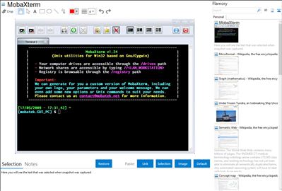 MobaXterm - Flamory bookmarks and screenshots