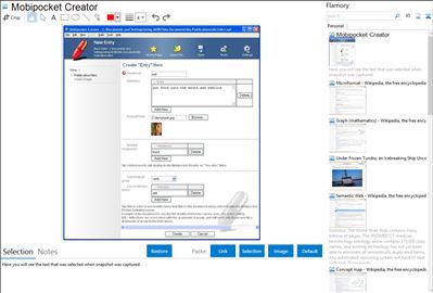 Mobipocket Creator - Flamory bookmarks and screenshots