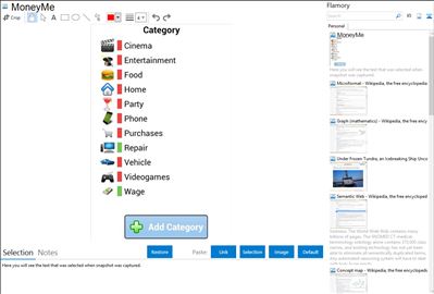 MoneyMe - Flamory bookmarks and screenshots