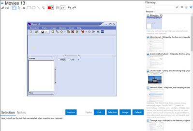Movies 13 - Flamory bookmarks and screenshots