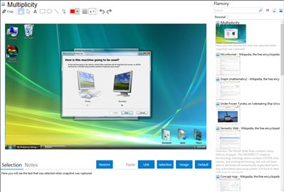 Multiplicity - Flamory bookmarks and screenshots