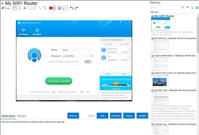 My WIFI Router - Flamory bookmarks and screenshots