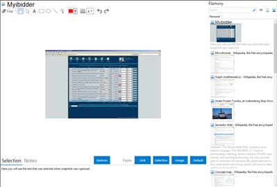 Myibidder - Flamory bookmarks and screenshots