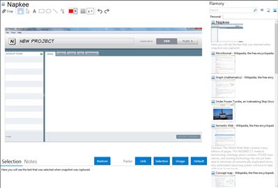 Napkee - Flamory bookmarks and screenshots