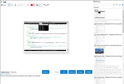 ne - Flamory bookmarks and screenshots