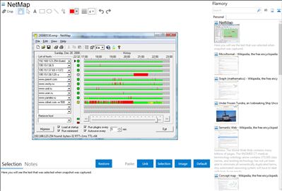 NetMap - Flamory bookmarks and screenshots