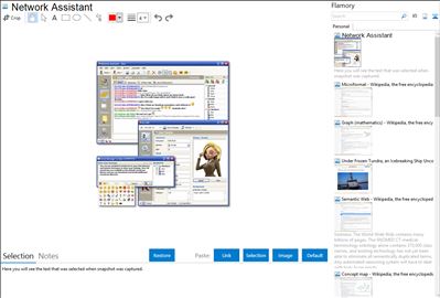 Network Assistant - Flamory bookmarks and screenshots