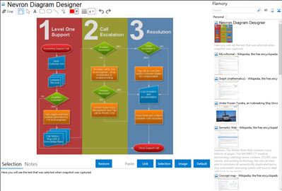 Nevron Diagram Designer - Flamory bookmarks and screenshots