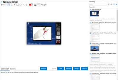 NexusImage - Flamory bookmarks and screenshots
