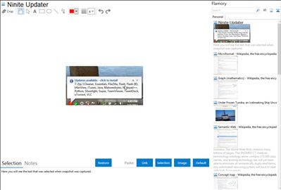 Ninite Updater - Flamory bookmarks and screenshots