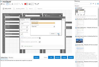 noclayer - Flamory bookmarks and screenshots