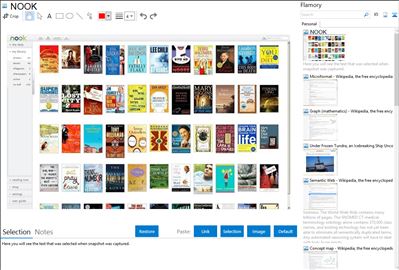 NOOK - Flamory bookmarks and screenshots