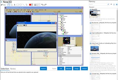 Now3D - Flamory bookmarks and screenshots